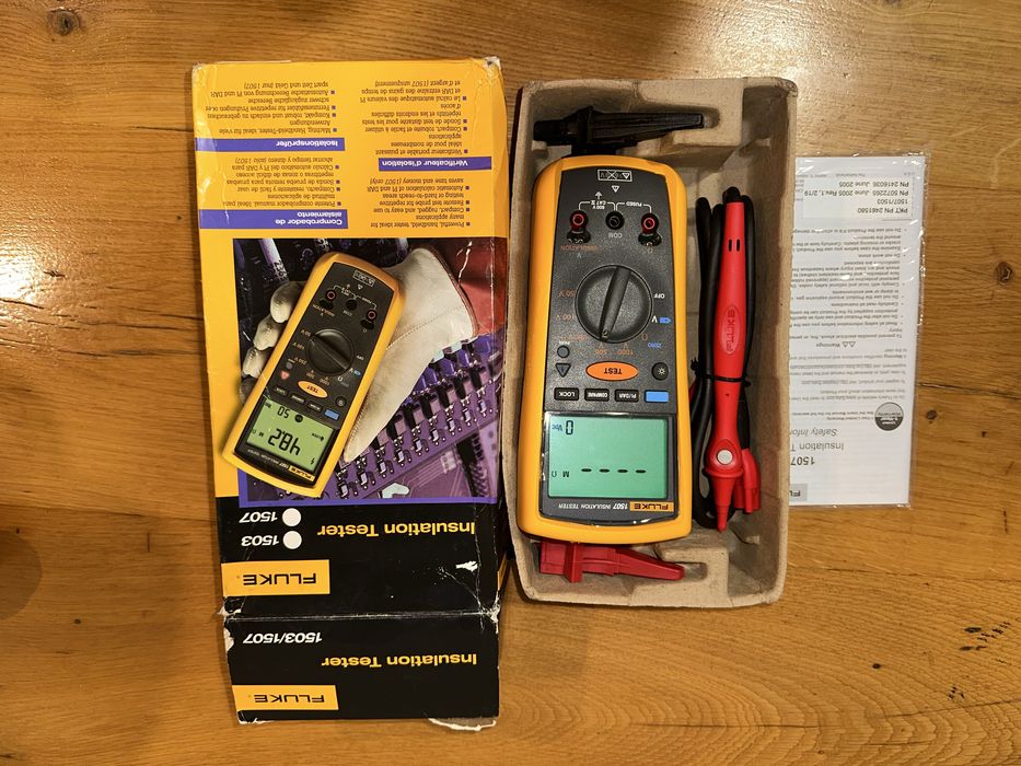 Fluke 1507 masura si control