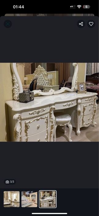 Спальный гарнитур «Королевские Афины»