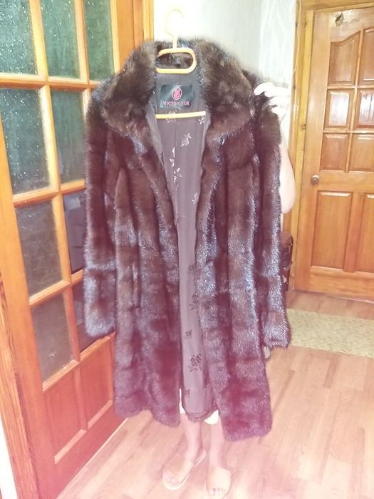 Норковая шуба б/у