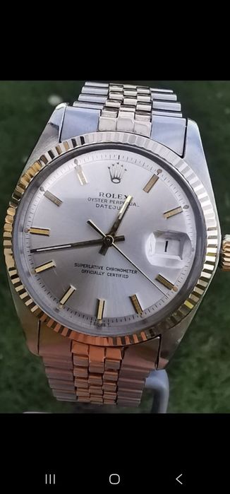 Rolex datejust gold&steel  original 36mm