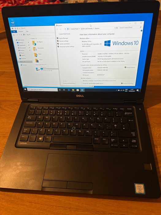 Laptop Dell Latitude 5480 i7-7820HQ 16GB RAM 256GB SSD