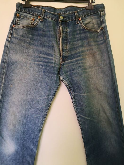 Jeans Levi Strauss W36 L34 barbati blugi Albastri