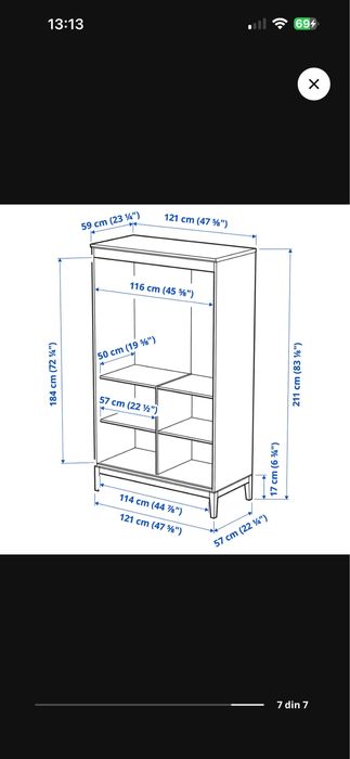 Vand ansamblu dulap+ cuier-292 cm lungime