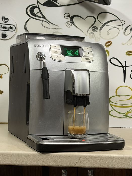 Кафемашина кафе автомат Saeco INTELİA с гаранция