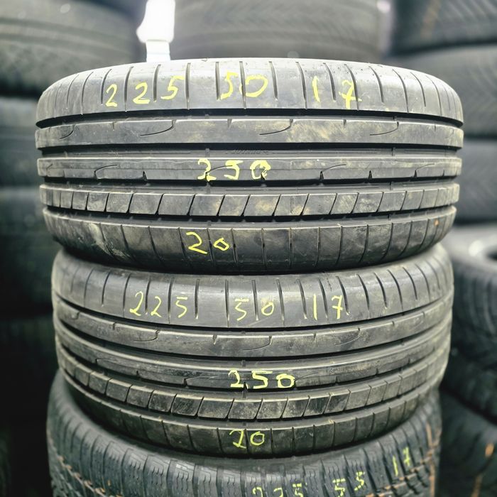 2x 225/50/17 VARA DUNLOP 2020 Stare ca noi