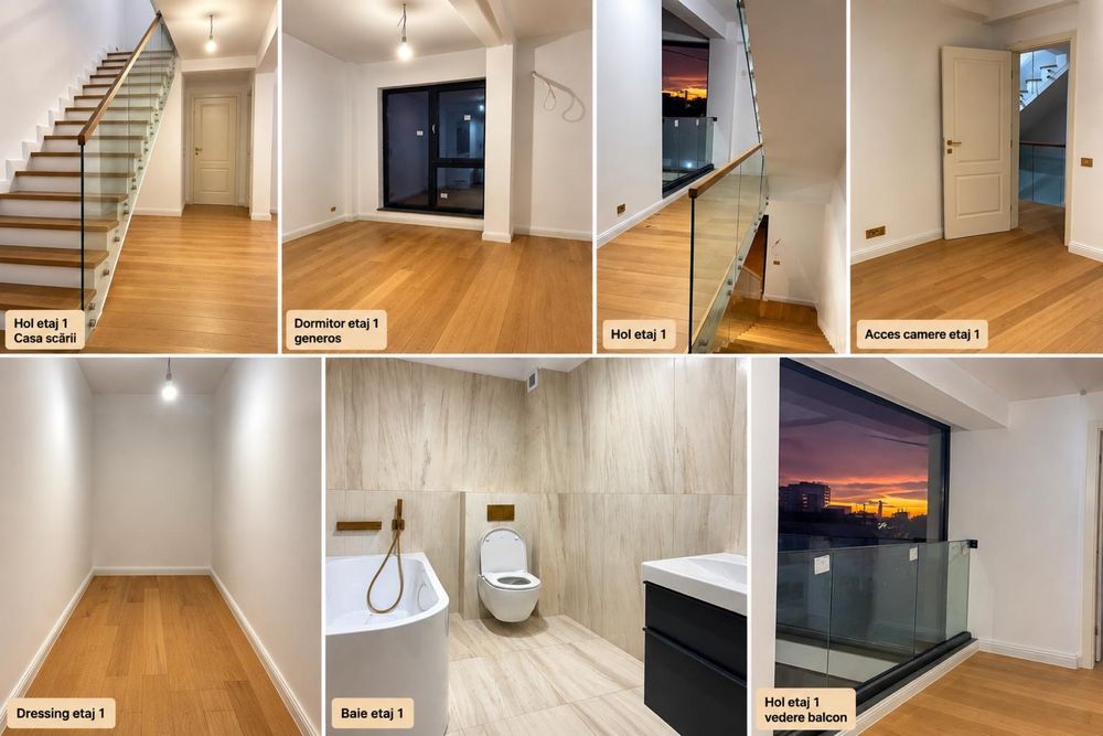 Propietar* Prima închiriere | Vilă duplex premium, 150 mp, rooftop ...