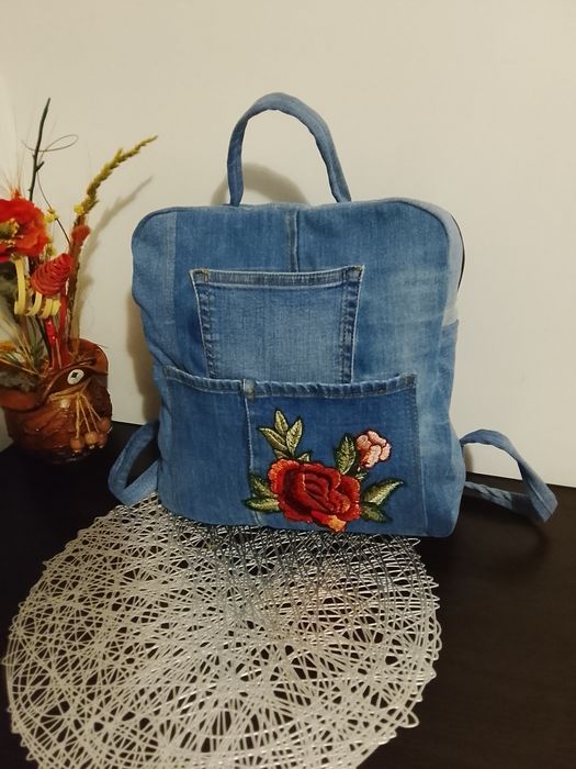 Rupsace din  denim