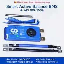 BMS 150A 24V 48V  8-17S 16S Bluetooth LiFePo4 Li-Ion