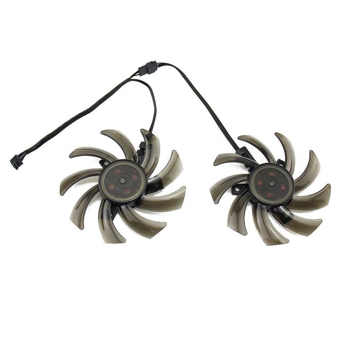 Set 2 Ventilatoare PALIT 87mm, GA91S2U , 0,40A, 4pini