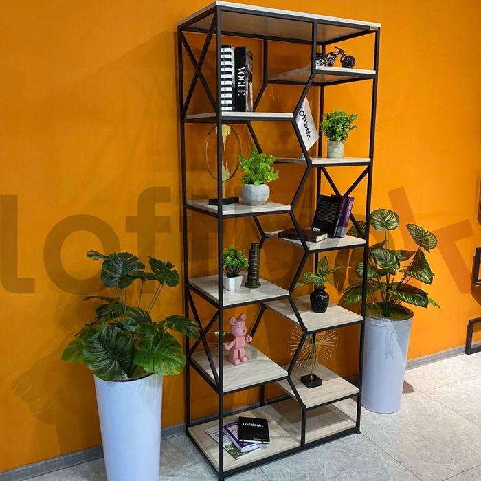 Стеллаж  из профиля металлический