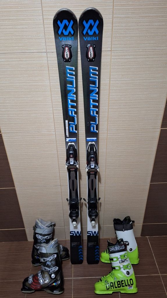 Schiuri volkl platinum sw UVO 173cm- clapari ski Nehoiu • OLX.ro