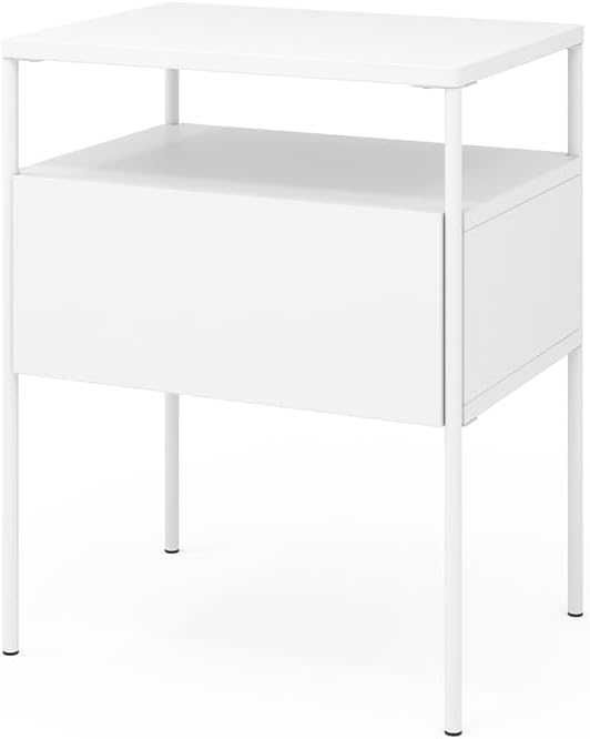 Нощно шкафче Vicco Mira, бяло, 40 х 50 см