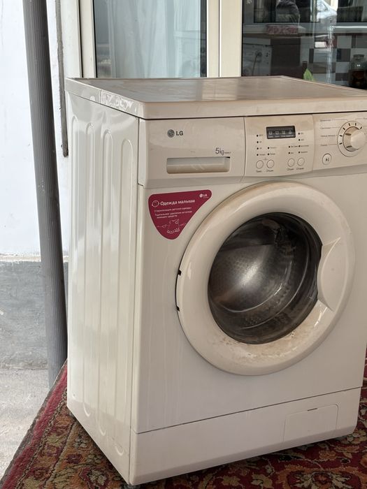 Lg 5kg kirmoshinasi sotiladi holatlari ishlashlari yuvishla yahshi …..