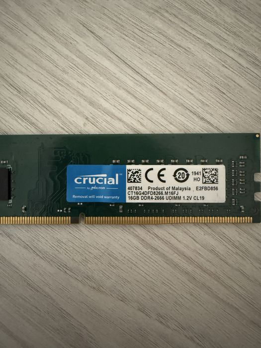 16 GB RAM DDR4 2666MHz