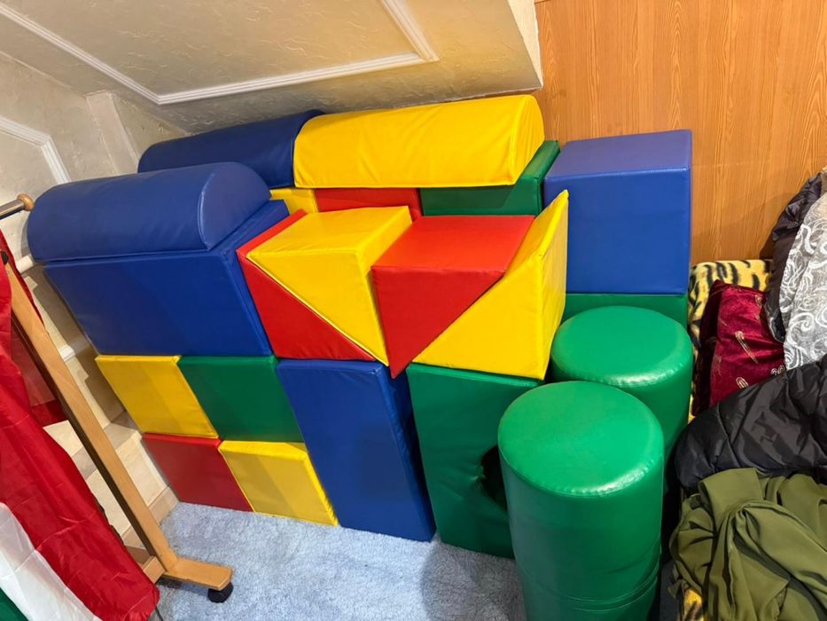 Мягкие модули для игр и спорта