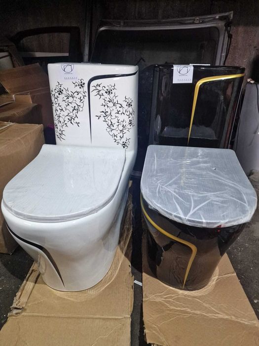 Vase WC Noi Modele Deosebite Capac Soft Close  Preț Foarte Bun