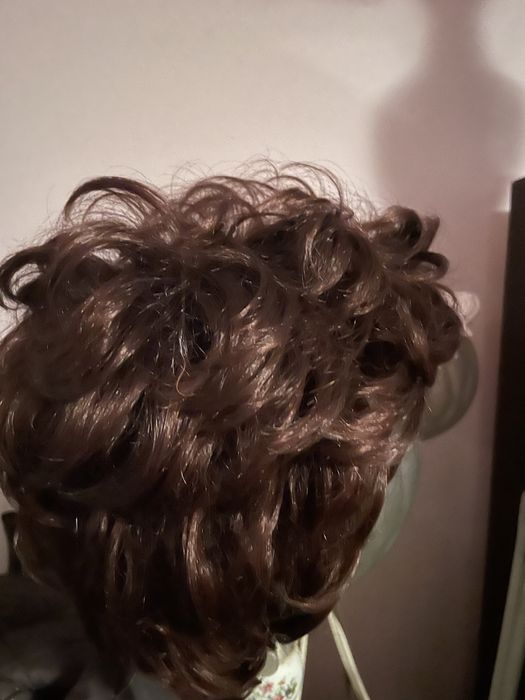 Peruca dama par scurt tunsoare moderna