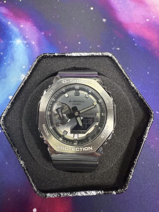 Casio G-Shock GM-2100-1AER, nou (cu eticheta si bon)