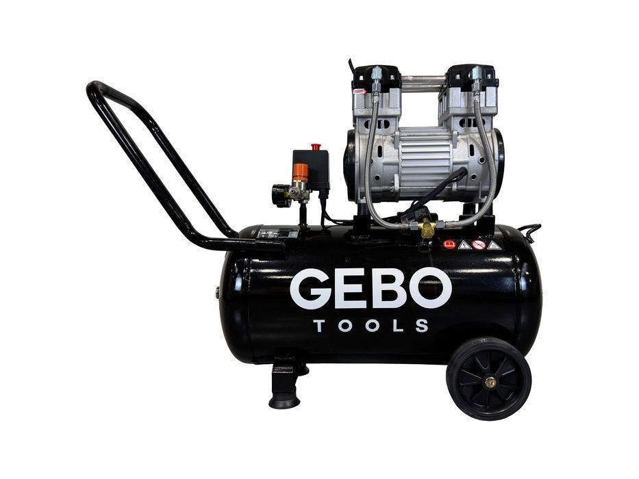 Compresor silentios 50l 2cp gebo tools