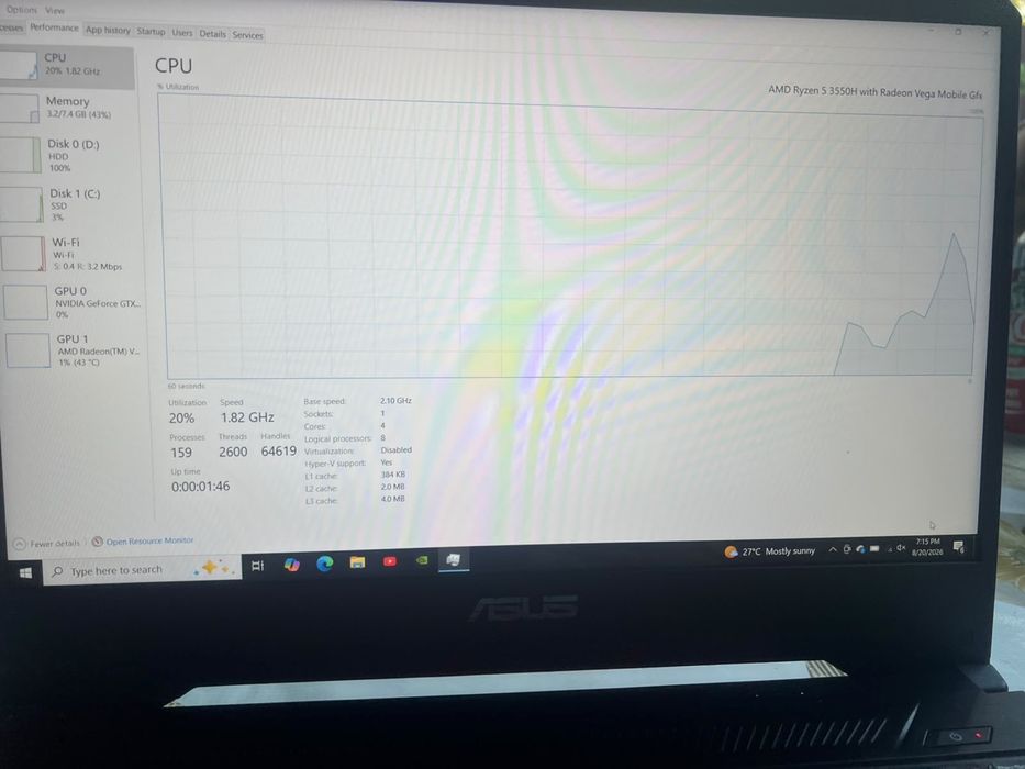 Vand Laptop Gaming Asus Tuff