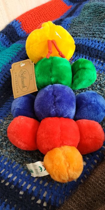 погремушка гусеница ростомер ,коровка