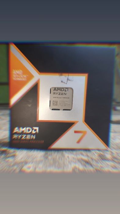 Ryzen 7 9800x3d разопакован