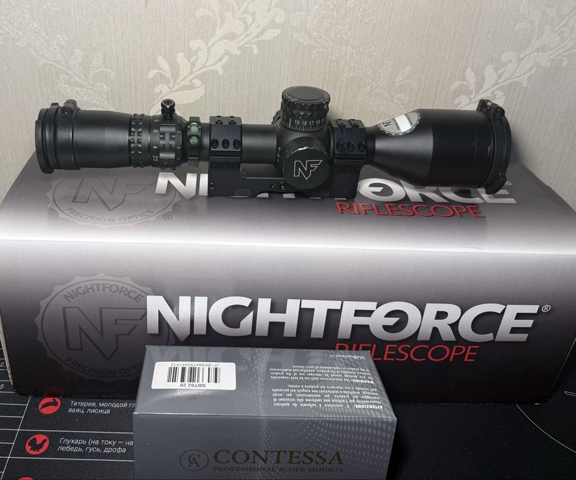 Продам Nightforce NX8 2.5-20x50 F1 (MOA)