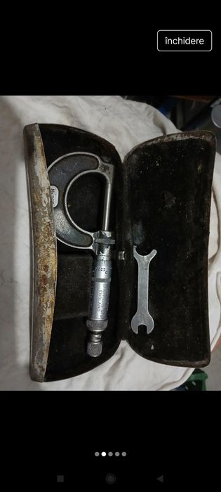 Micrometrul de inspecție și măsurare MOORE & WRIGHT LTD Model 965