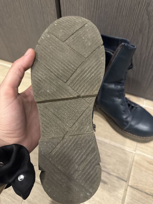 Боти естествена кожа