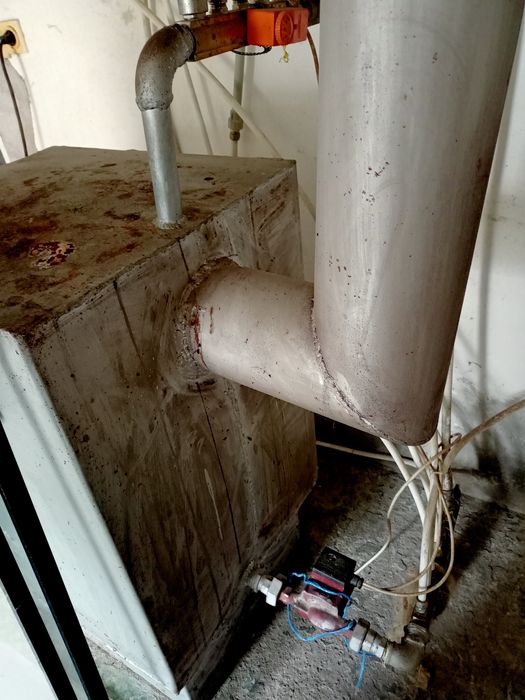 Котел за парно, правен с голямо КПД.