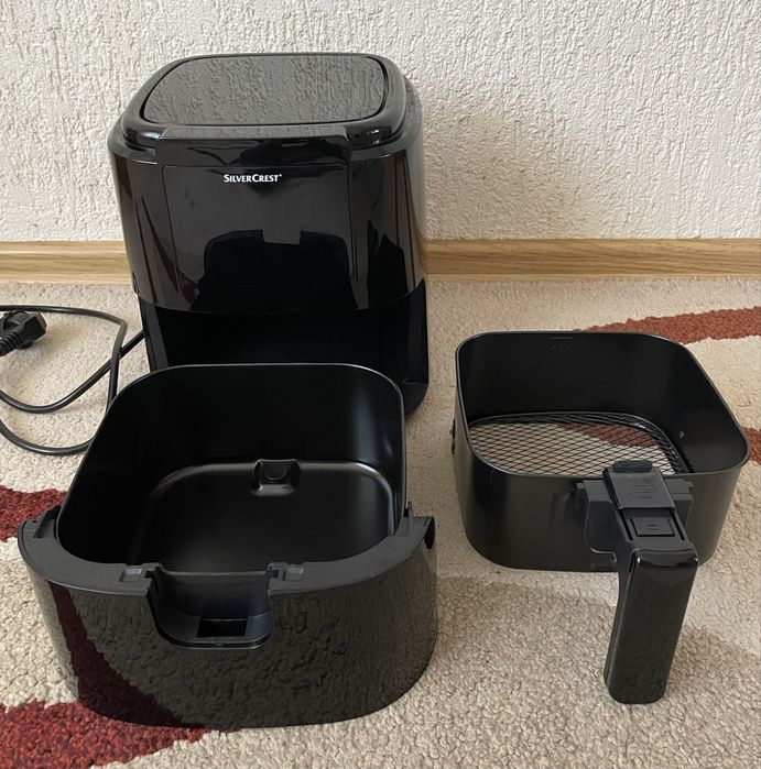 Air Fryer Silver Crest ползван веднъж и в гаранция!