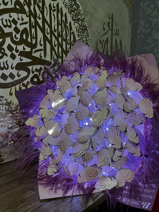 Букеты из бабочек во всех расцветках