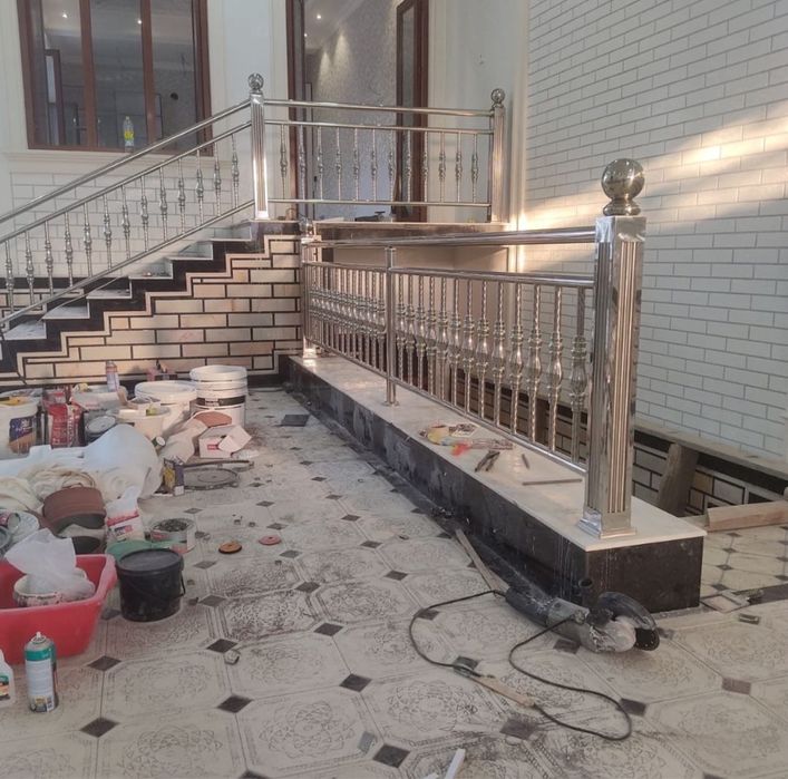 Перила из нержавеки