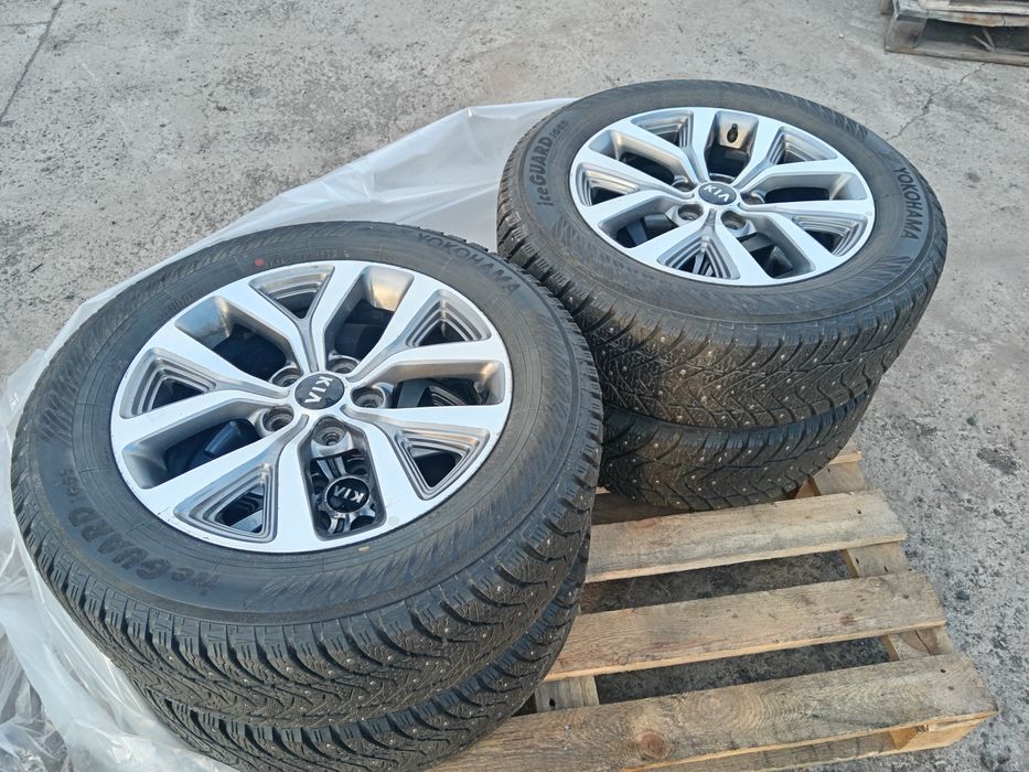 Диски с резиной R17 KIA 225/60/17 Зима