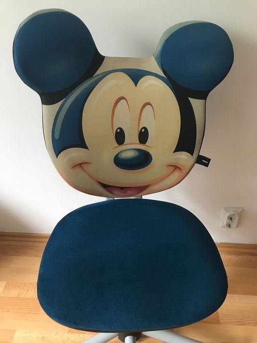 Scaun Disney birou copil, rezistent și comod, reglabil și rotativ