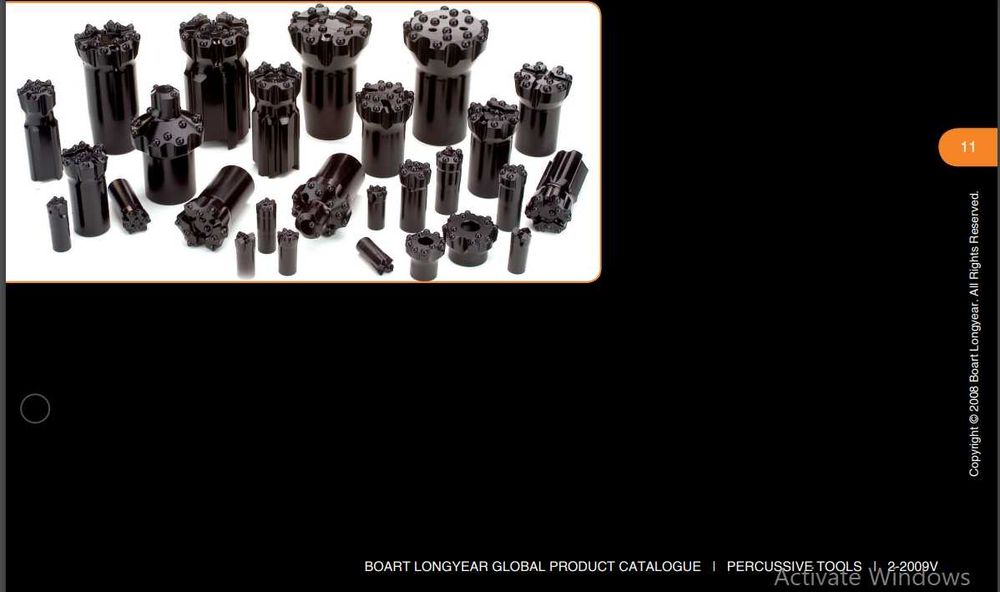 Sapa foreza cu butoni VIDIA , foraj ,gaurire roca