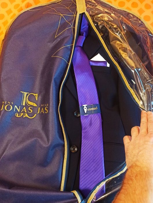 Полный Комплект Костюм тройка пиджак брюки майка рубашка галстук