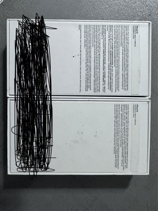 коробки айфон 13