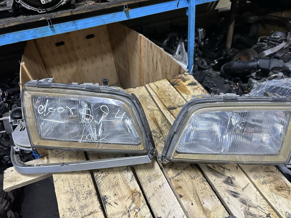W202 рестайлинг фары авторазбор бу оригинал запчасть цешка