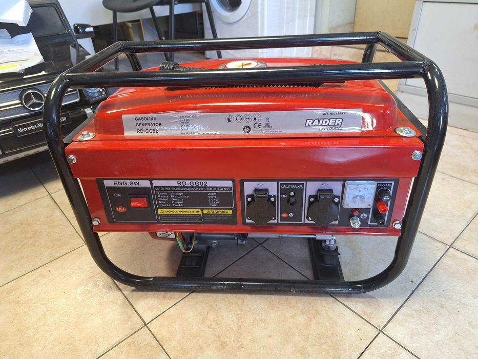 Бензинов монофазен генератор за ток Raider RD-GG02