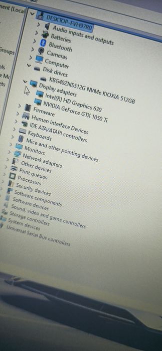 Laptop Acer Aspire VX5 -i7/32gb/512gb/2GB