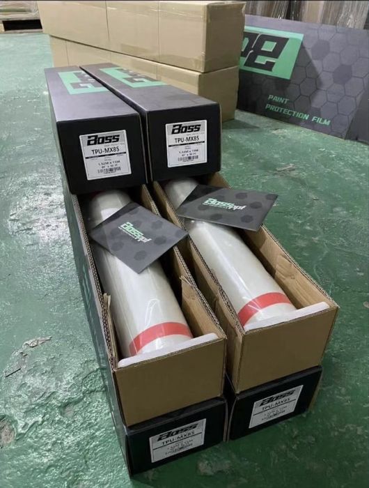 Бронепленка (190mm-210mm) BOSS PPF (прозрачная)