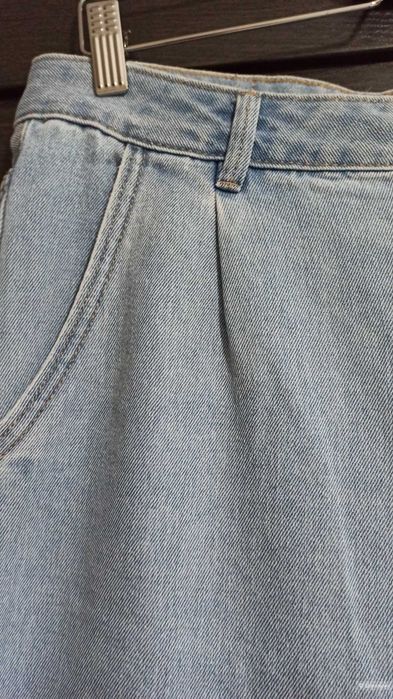 Дънки Denim 1982, тип balloon, висока талия.