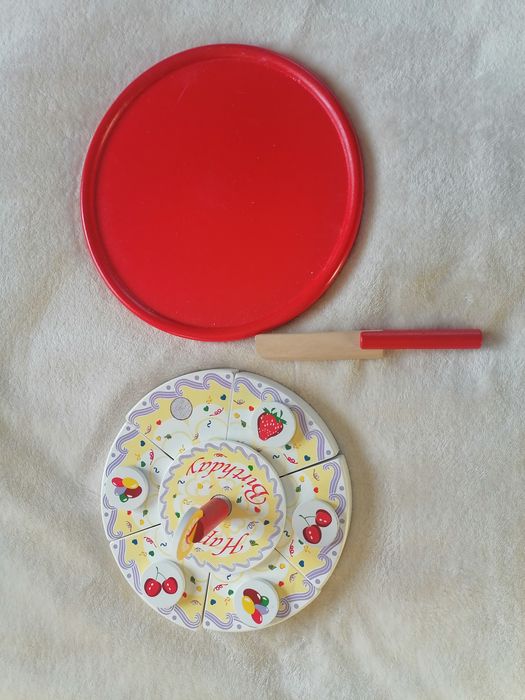 Дървена торта + кубчета