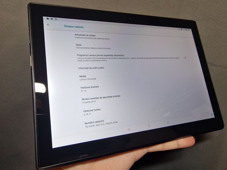 Tabletă Lenovo Tab 4 10 (TB-X304F) – 10.1 Inch, 32GB, Snapdragon, Android 8.1, Netflix