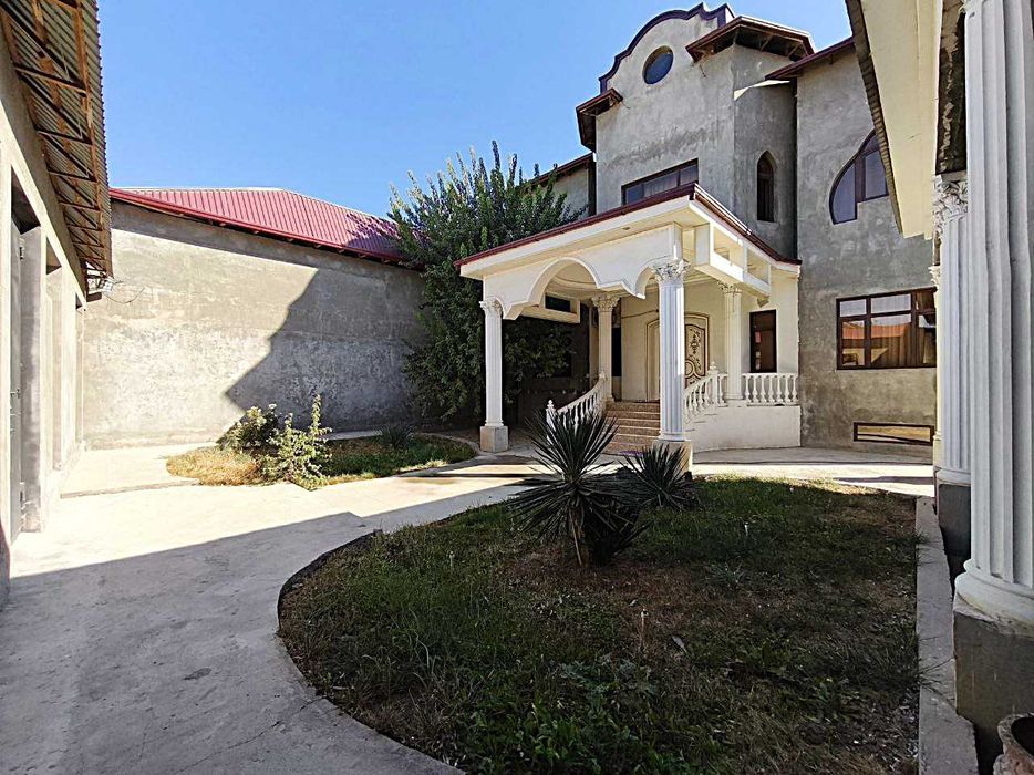 Yu   Дом 8комн, 6+5,5 соток, с выходом к реке, м.Актепа, Кибрайский р.