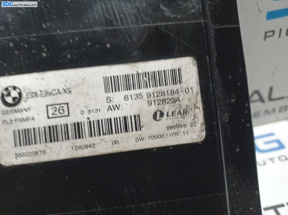Unitate Modul Calculator Lumini FRM BMW Seria 3 E90 E91 2004 - 2010 Cod 9128184 6135912818401 [X3467]