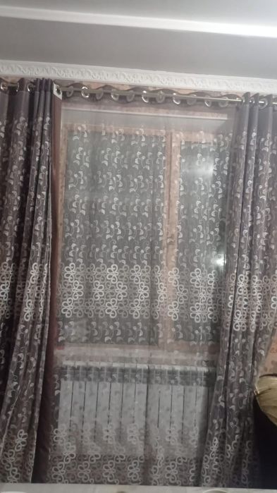 Продам шторы с тюлем