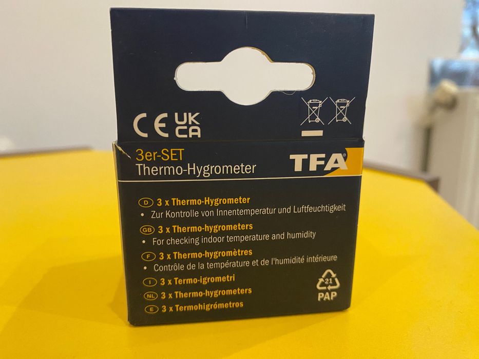 Set 3 termometru higrometru TFA noi