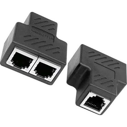 Адаптер для подключения сетевого кабеля Ethernet LAN RJ45/RJ11, для по